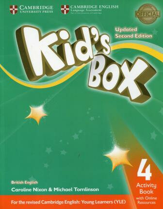 Kniha Kid´s Box 4: Activity Book with Online Resources British English,Updated 2nd Edition