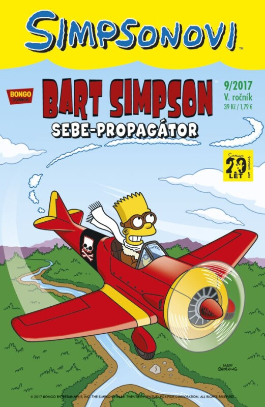 Kniha Simpsonovi - Bart Simpson 9/2017