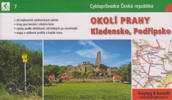 Okolí Prahy - Kladensko, Podřipsko - cykloprůvodce Česká republika