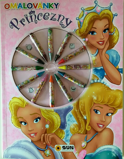 Kniha Princezny s voskovkami