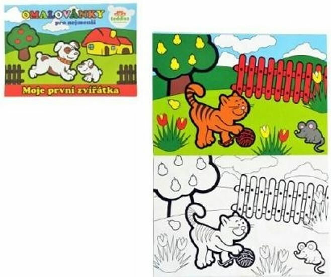 Kniha Moje první zvířátka