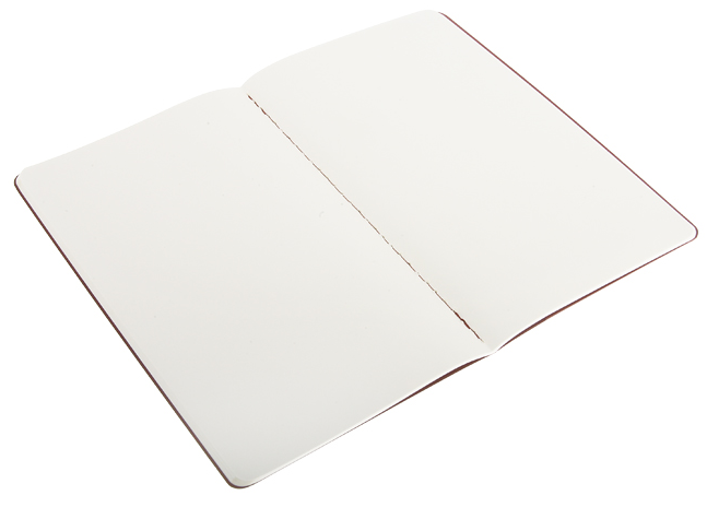 Sešity MOLESKINE 3 ks čisté červené L