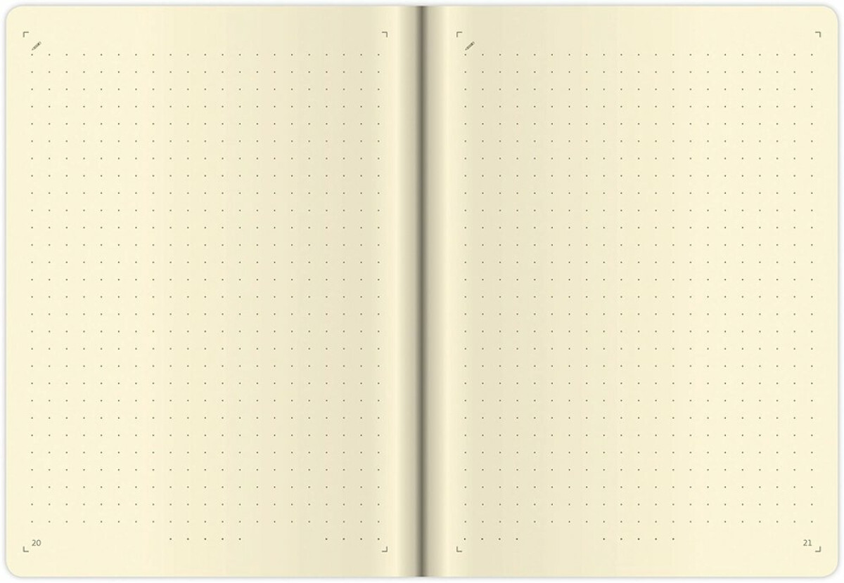 Zápisník Flip B6 červeno/černá tečkovaný