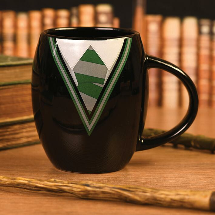 Kniha Harry Potter Hrnek oválný - Zmijozel 425 ml