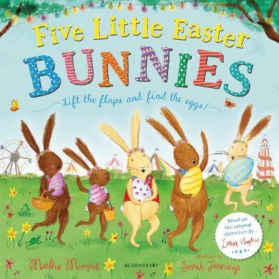 Kniha Five Little Easter Bunnies