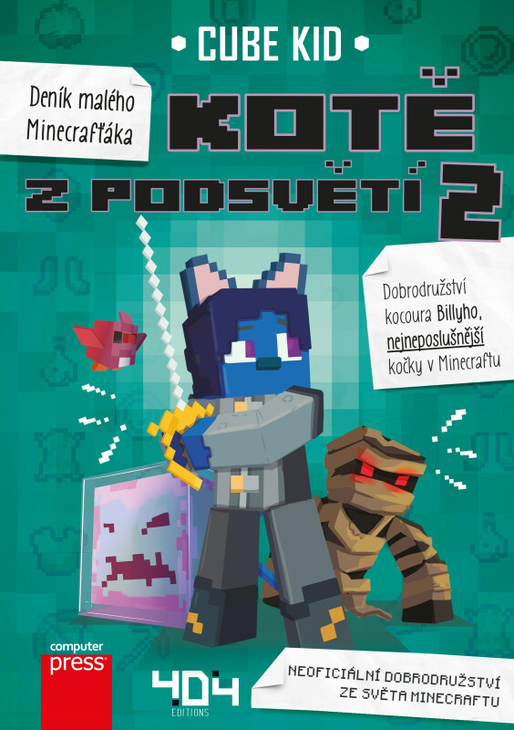 Kniha Deník malého Minecrafťáka: Kotě z Podsvětí 2