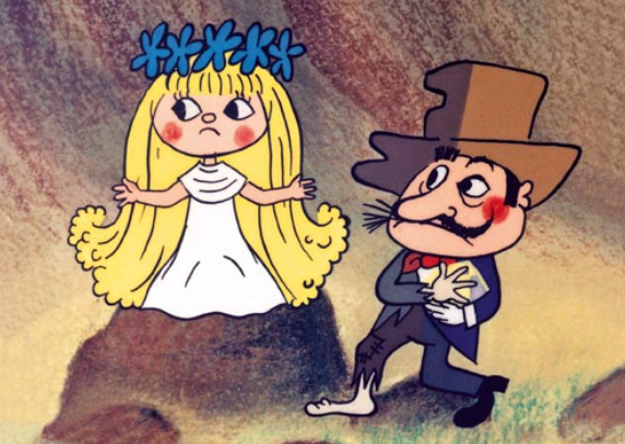 Pohlednice sr D030 E UV (večerníčky ČT) (obrázek 3)