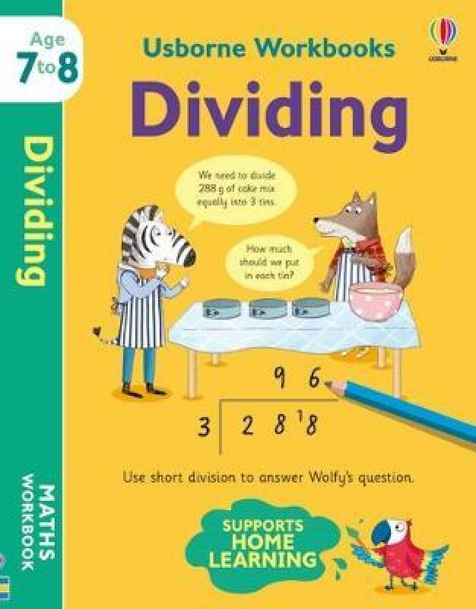 Kniha Usborne Workbooks Dividing 7-8