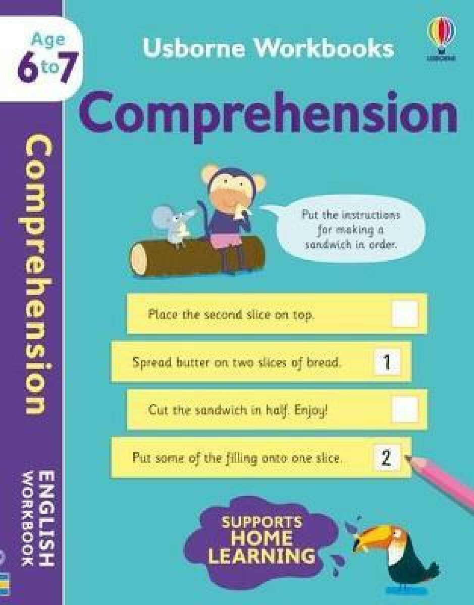 Kniha Usborne Workbooks Comprehension 6-7