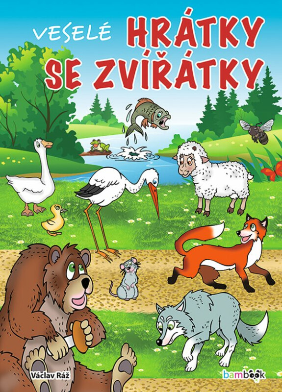 Kniha Veselé hrátky se zvířátky