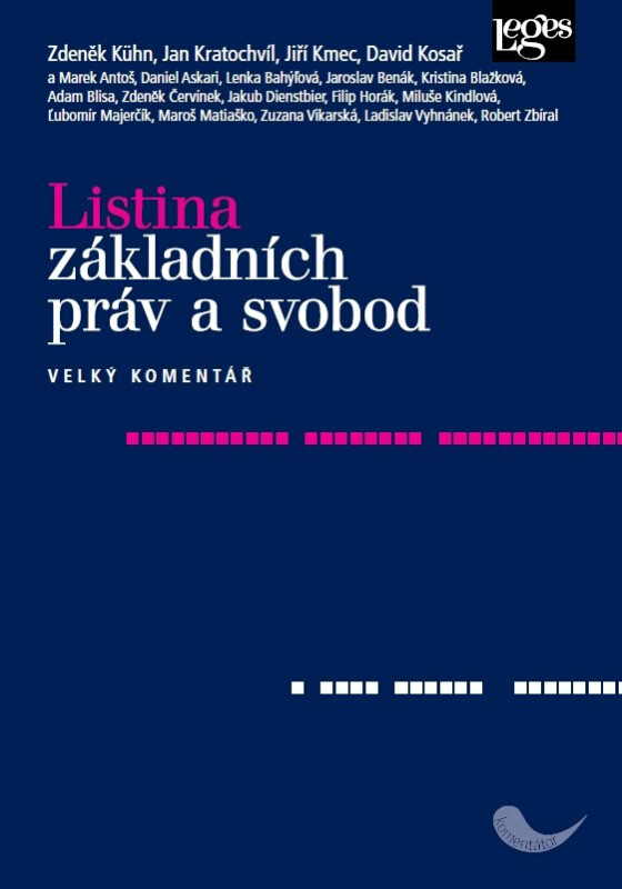 Kniha Listina základních práv a svobod