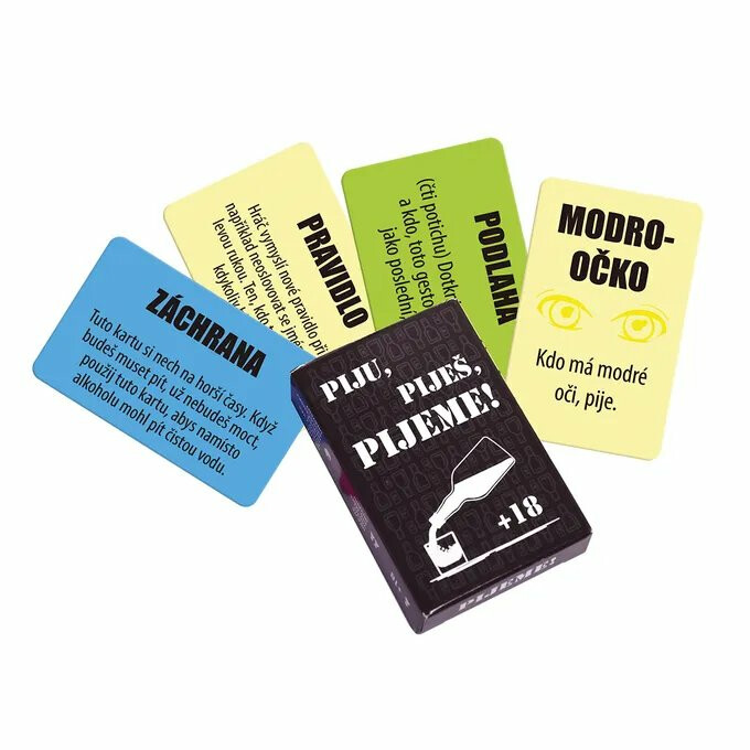 Piji, piješ, pijeme - Párty hra - Lauko Promotion - Obrázek 3