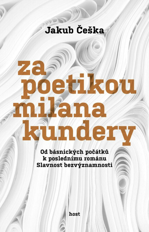 Kniha Za poetikou Milana Kundery
