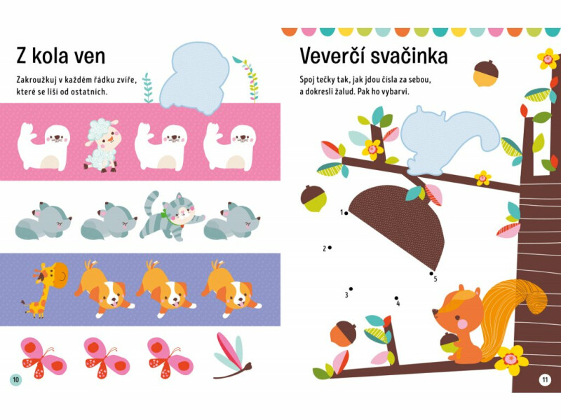 Velké samolepky pro malé ruce Mláďata - Véronique Petit (obrázek 3)