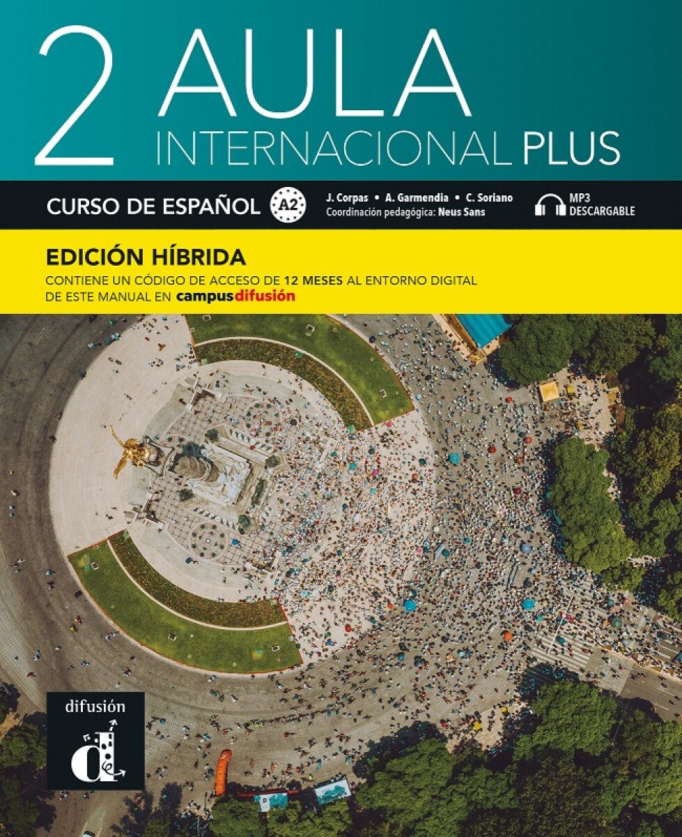 Kniha Aula internacional Plus 2 - Edicion hibrida - Libro del alumno A2 + MP3