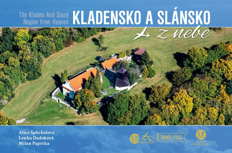 Kniha Kladensko a Slánsko z nebe