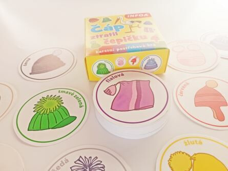 Čáp ztratil čepičku - krabicová hra (obrázek 3)