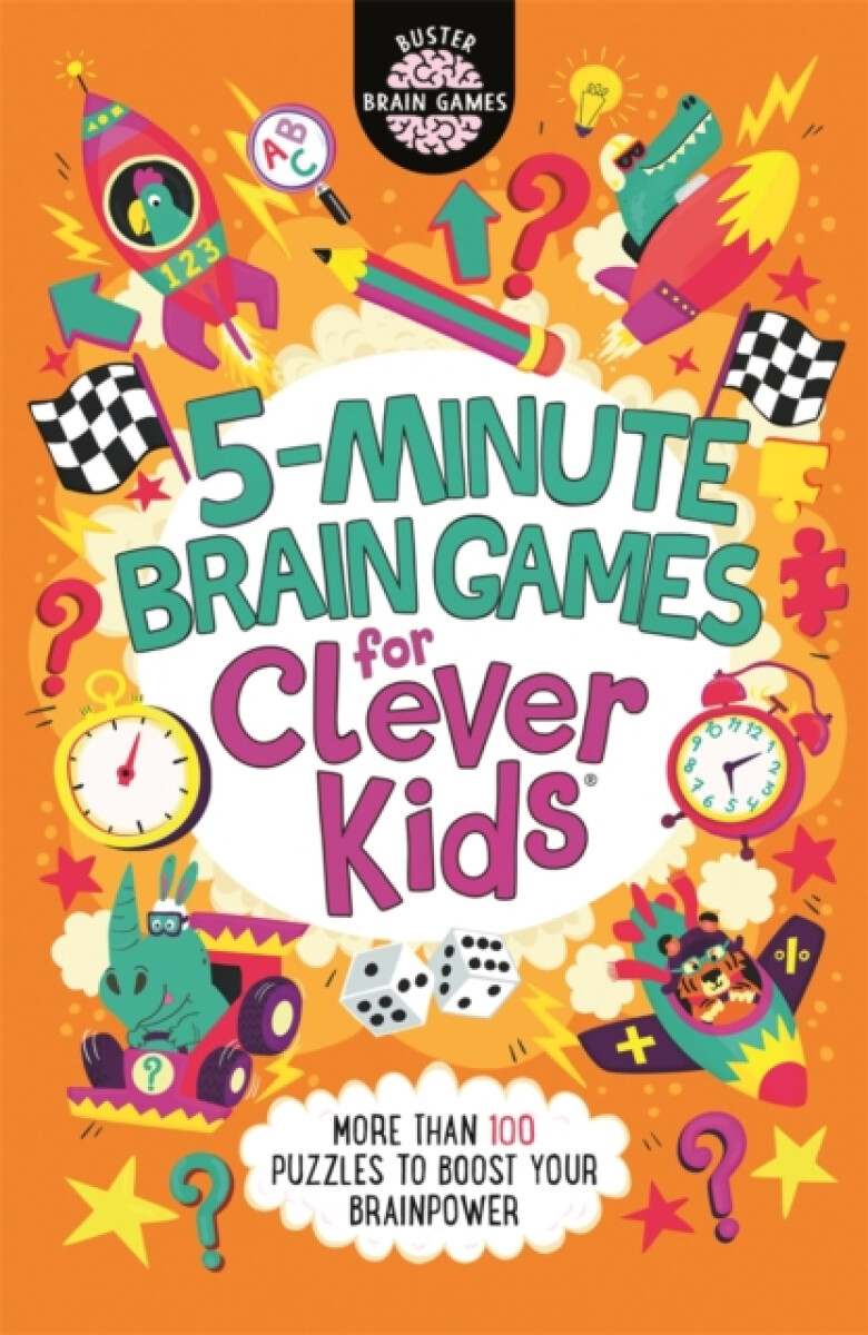 Kniha 5-Minute Brain Games for Clever Kids®