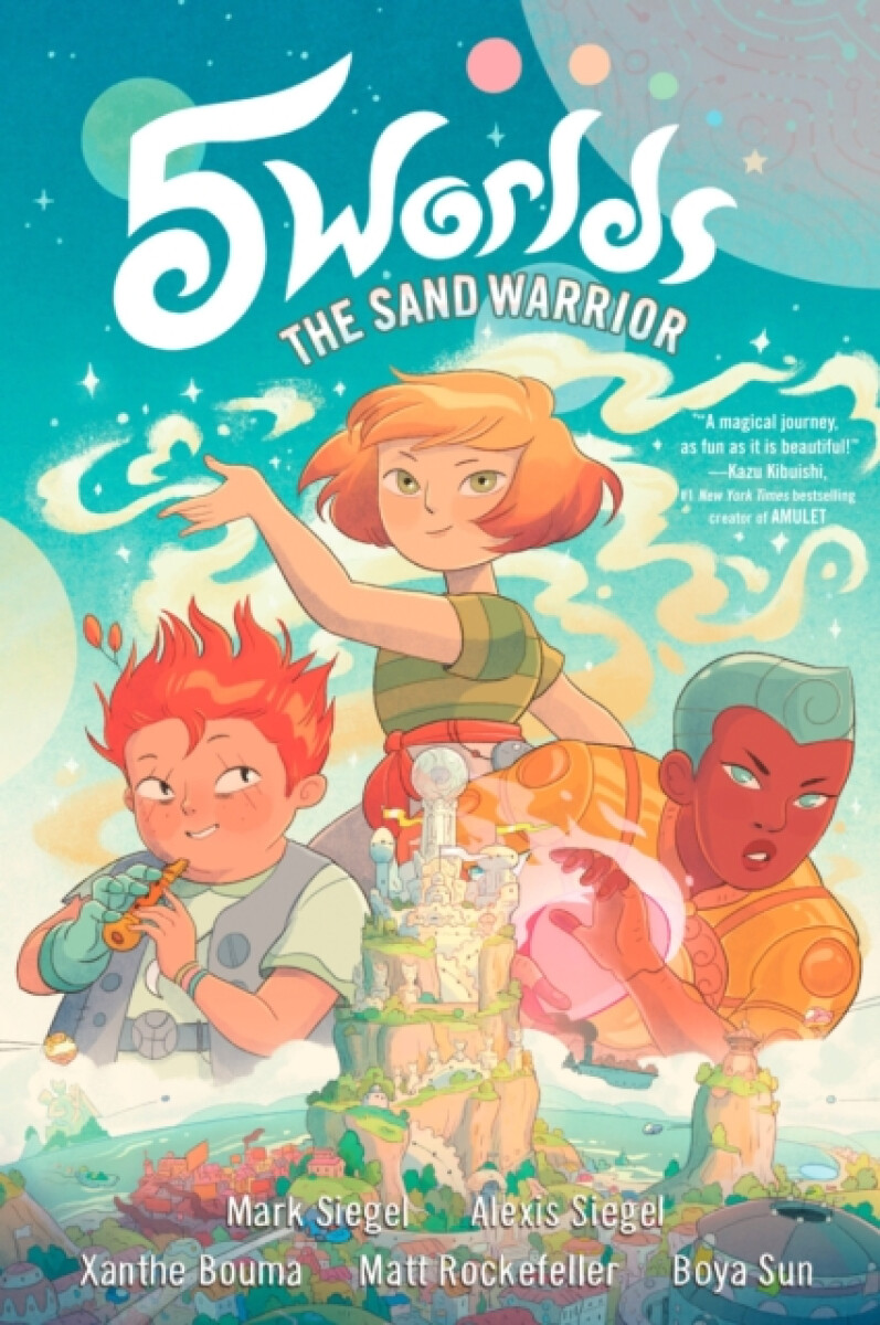 Kniha 5 Worlds Book 1: The Sand Warrior