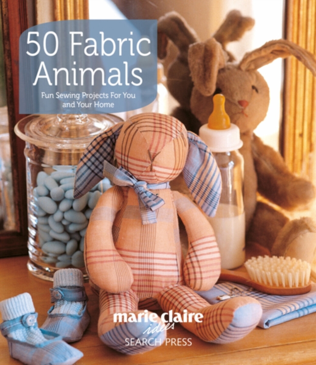 Kniha 50 Fabric Animals