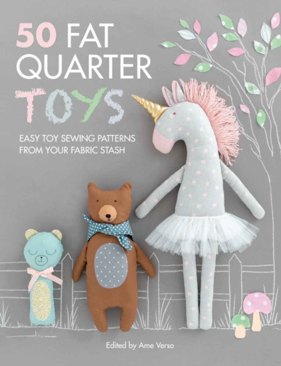 Kniha 50 Fat Quarter Toys