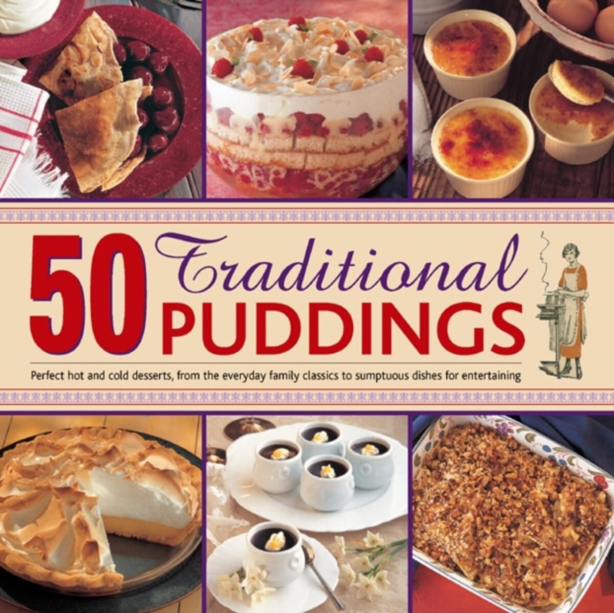 Kniha 50 Traditional Puddings