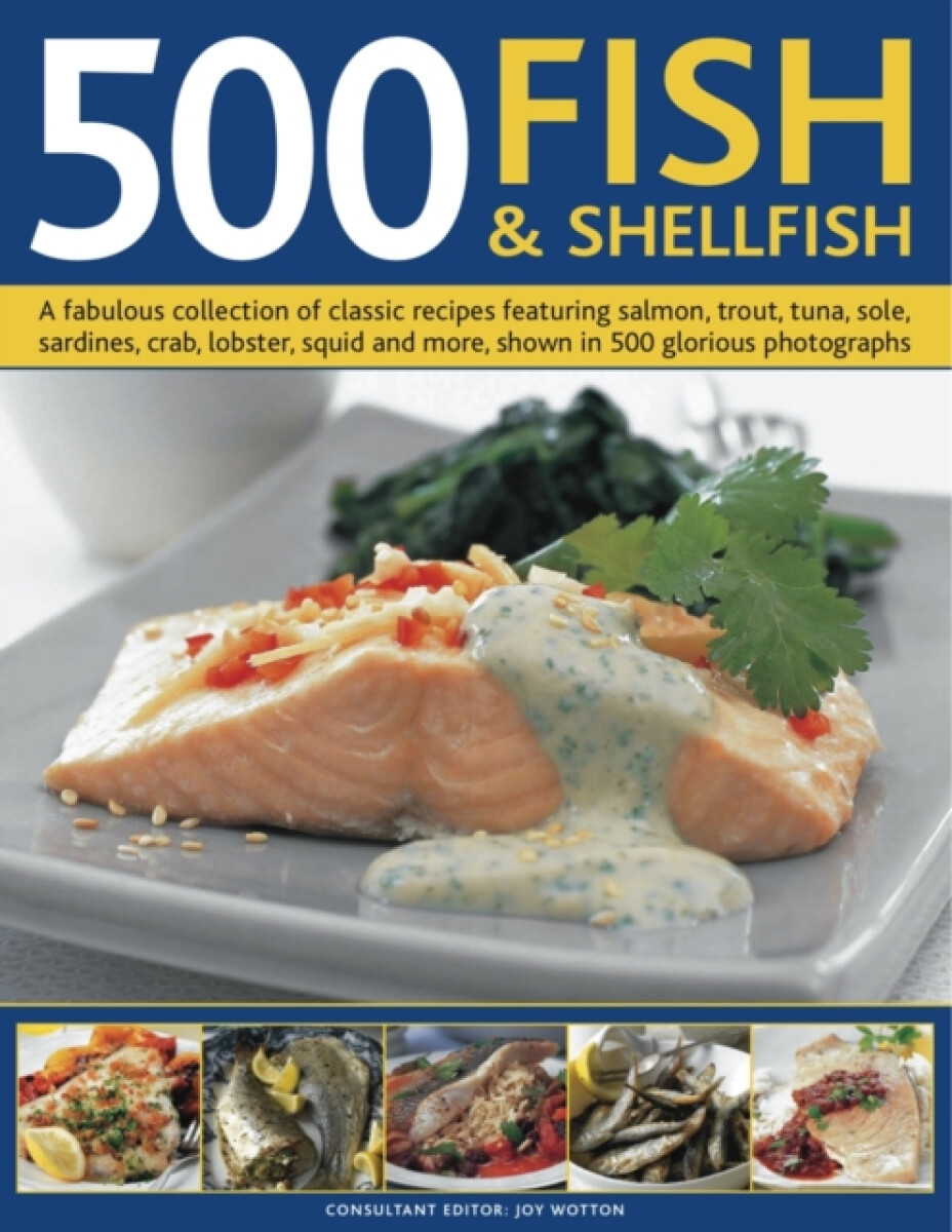 Kniha 500 Fish and Shellfish