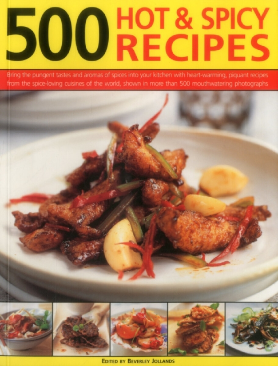 Kniha 500 Hot a Spicy Recipes