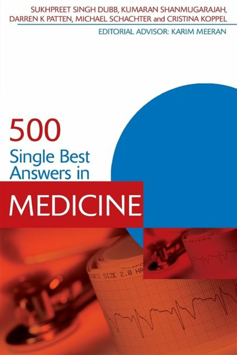 Kniha 500 Single Best Answers in Medicine