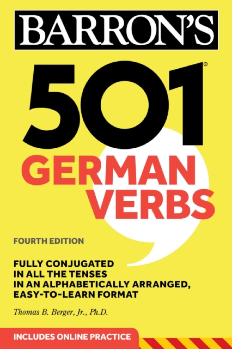 Kniha 501 German Verbs, Sixth Edition