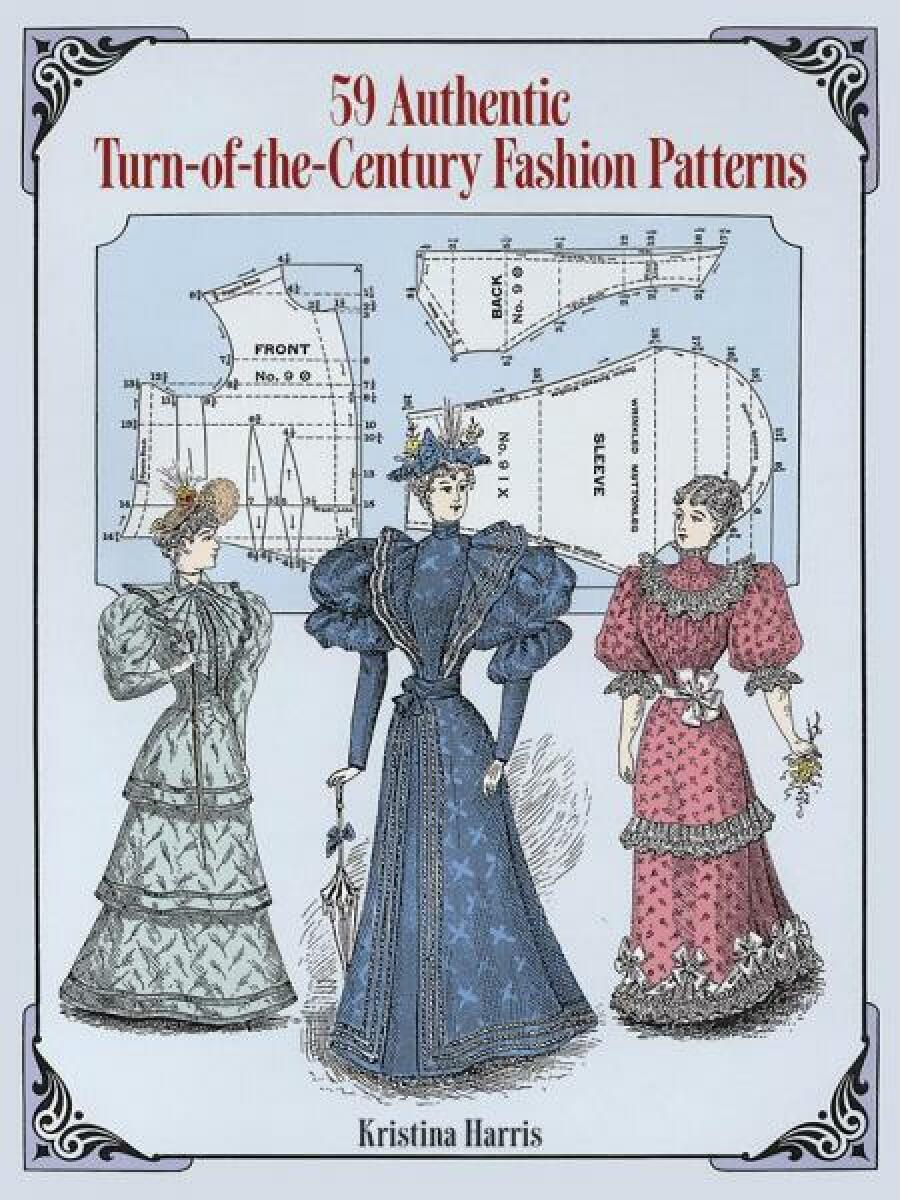 Kniha 59 Authentic Turn-of-the-Century Fashion Patterns