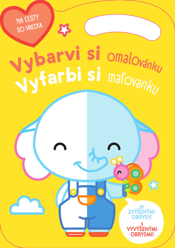 Vyfarbi si maľovanku Sloník