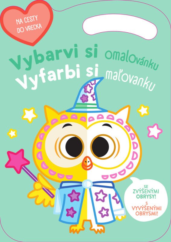 Vyfarbi si maľovanku Sova