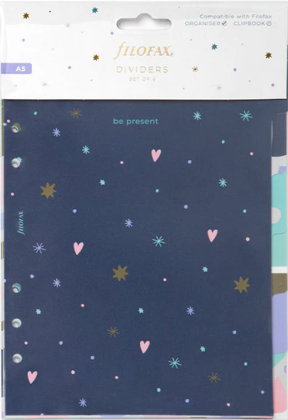 Rozřazovač Filofax - Good Vibes, diář A5