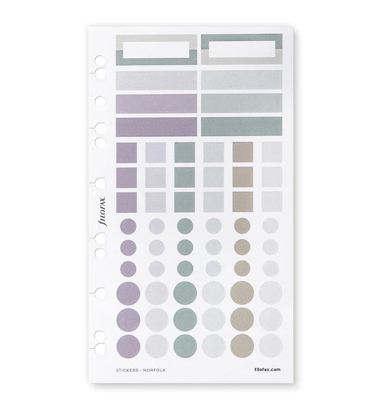 Samolepky Filofax – Norfolk (multi-fit)