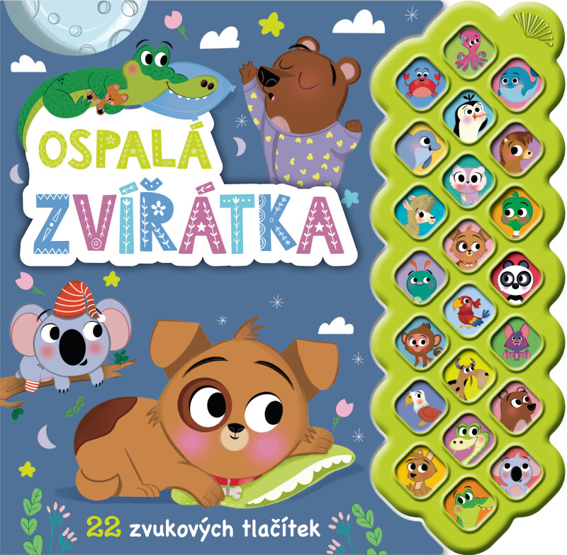 Ospalá zvířátka - 22 zvukových tlačítek