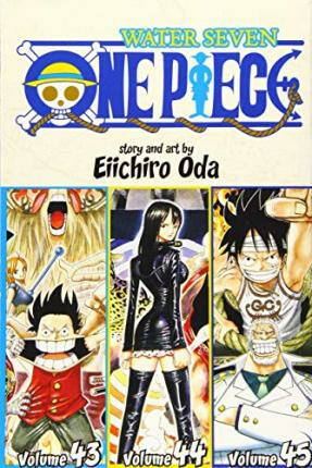 Kniha One Piece Volumes 43, 44 & 45