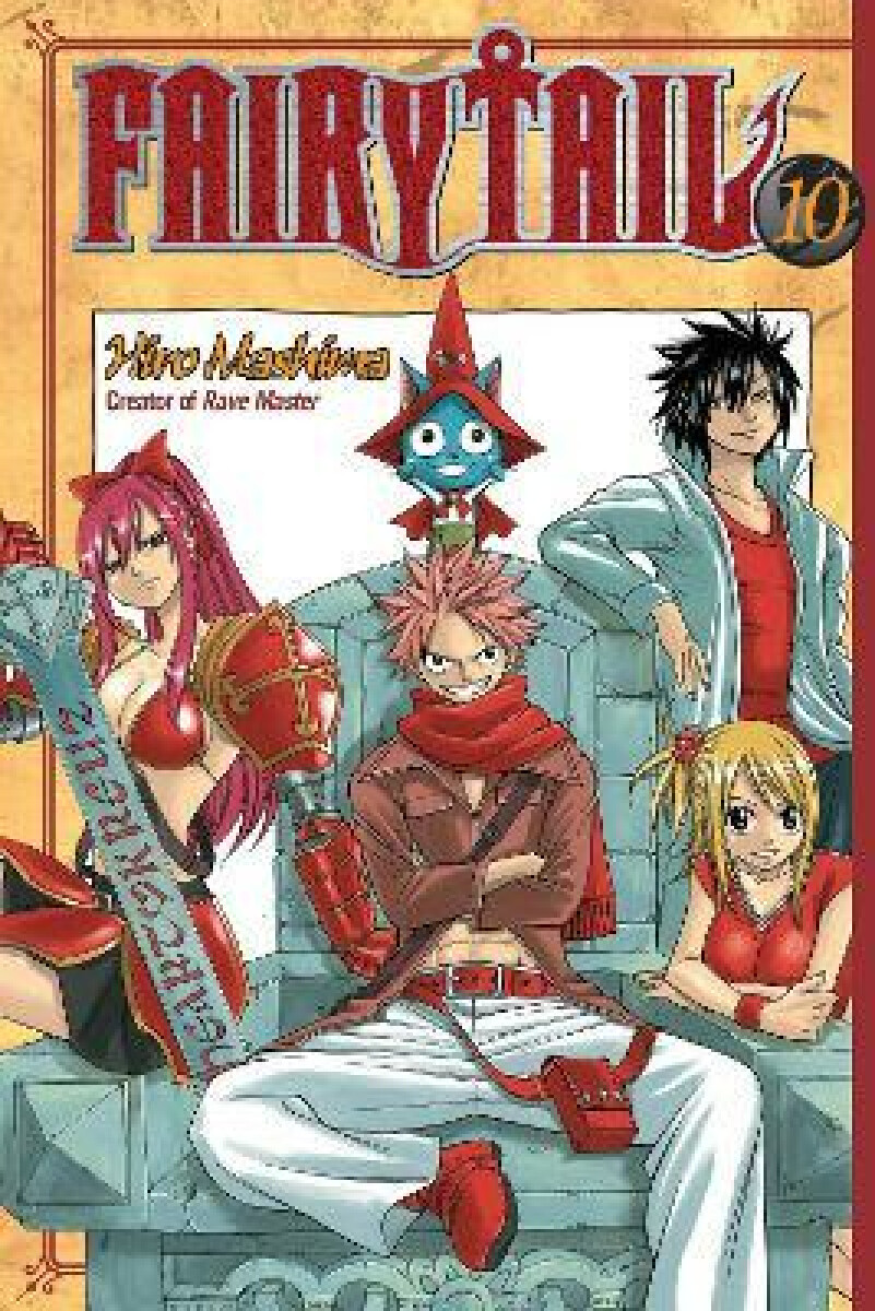 Kniha Fairy Tail 10