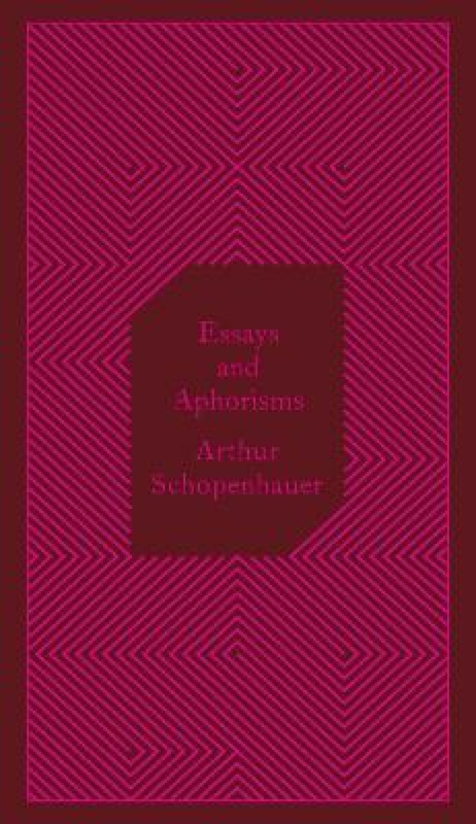 Kniha Essays and Aphorisms