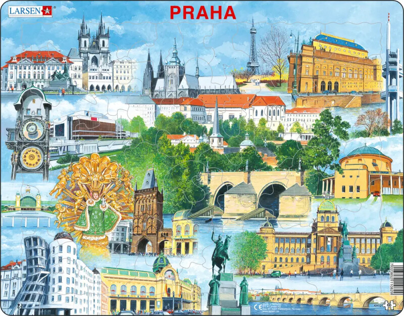 PRAHA PAMÁTKY 66 d. EDU Puzzle