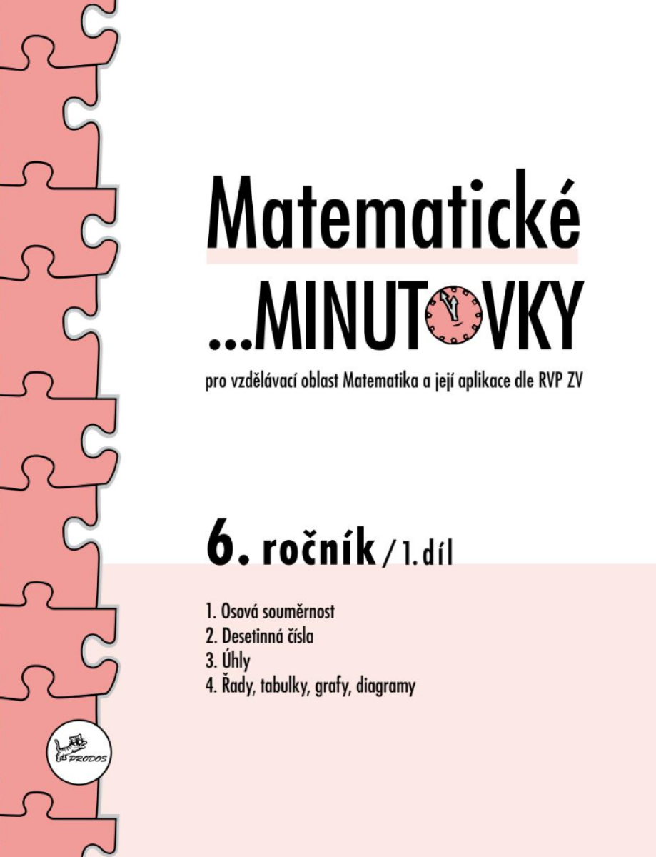 Matematické minutovky 6. ročník / 1. díl koupíte na Knihydobrovsky.cz