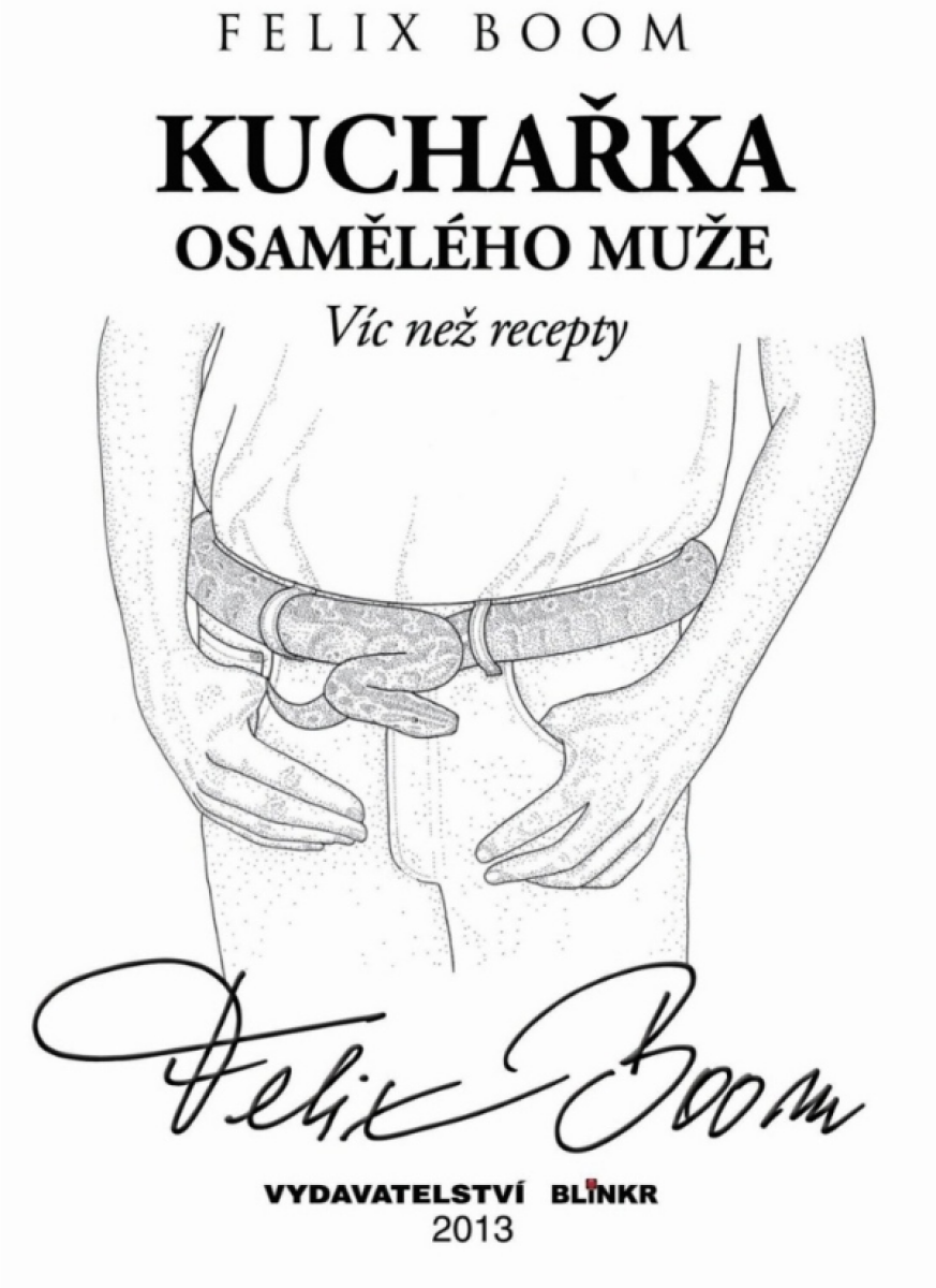 Kniha Kuchařka osamělého muže