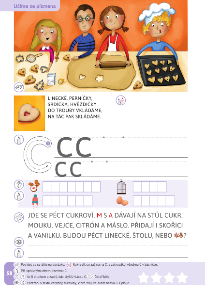 Písmenkov - 1. díl učebnice - Lenka Bublíková (obrázek 3)