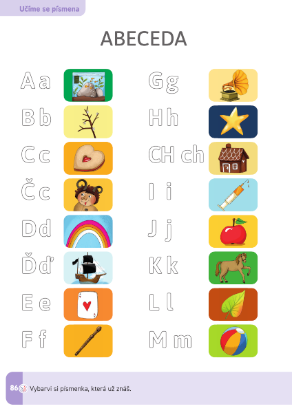 Písmenkov - 1. díl učebnice - Lenka Bublíková (obrázek 4)
