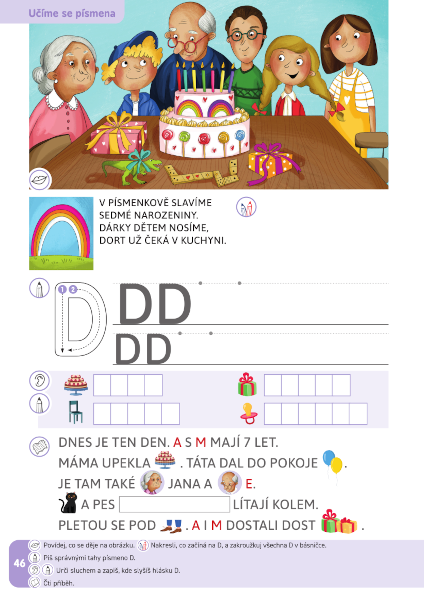 Písmenkov - 1. díl učebnice - Lenka Bublíková (obrázek 5)