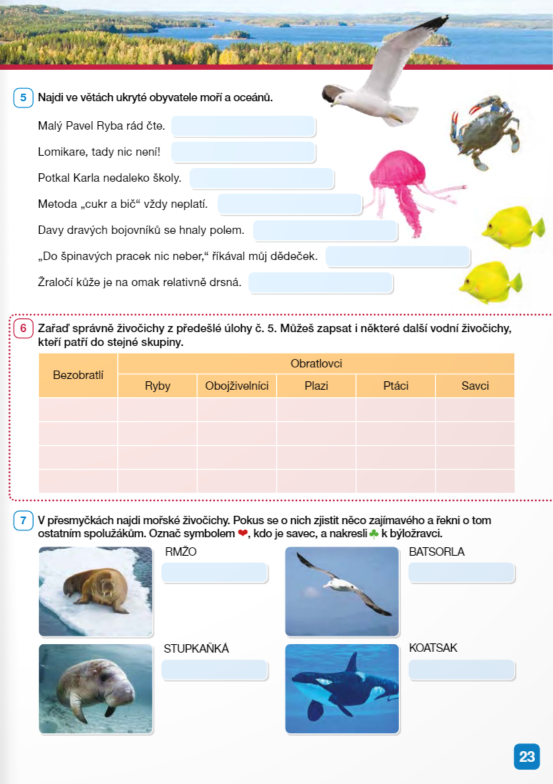 Hravá přírodověda 5 - pracovní sešit - Buriánková Daniela (obrázek 5)