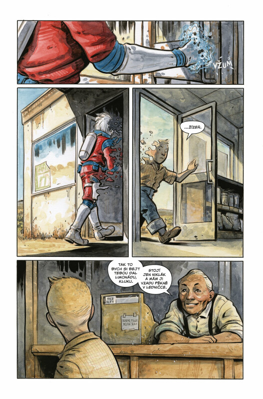 Plukovník Bizár - Parazmatek - Jeff Lemire (obrázek 4)