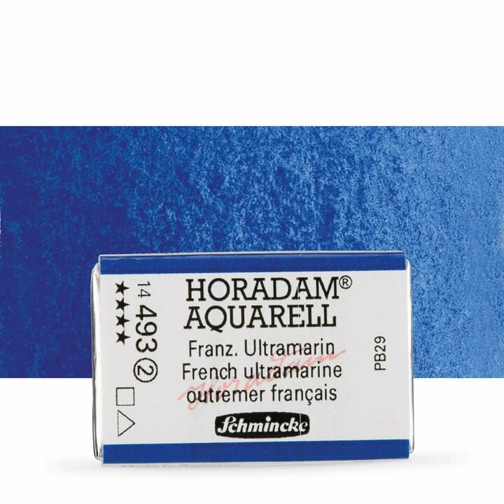 Akvarelová barva Horadam 1/1 – 493 French ultramarine