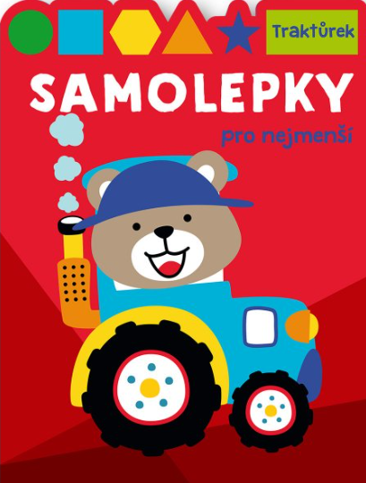 Kniha Samolepky pro nejmenší Traktůrek