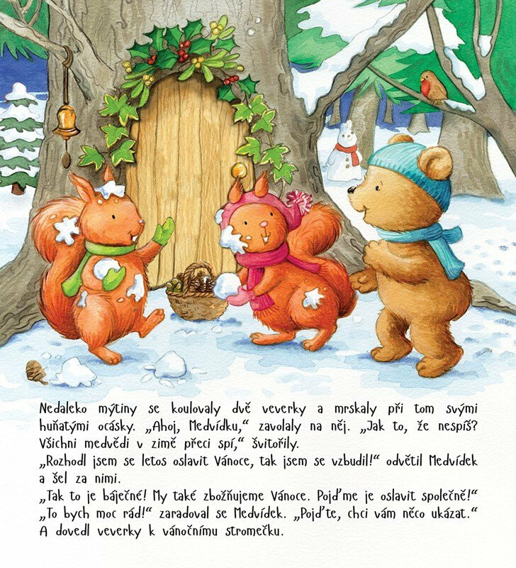 Medvídek a vánoční světýlka (obrázek 3)